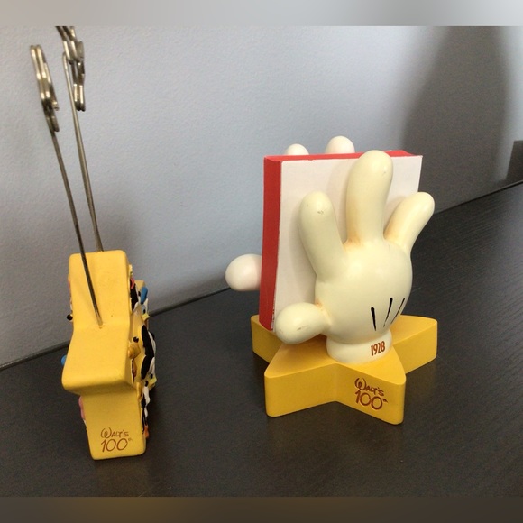 Disney desk set. Note holder and picture holder. Mickey Minnie - Picture 5 of 5